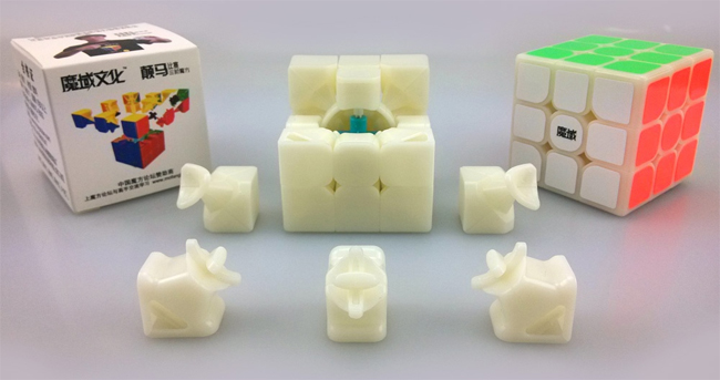 YJ MoYu DianMa 3x3x3 Magic Cube Primary Color